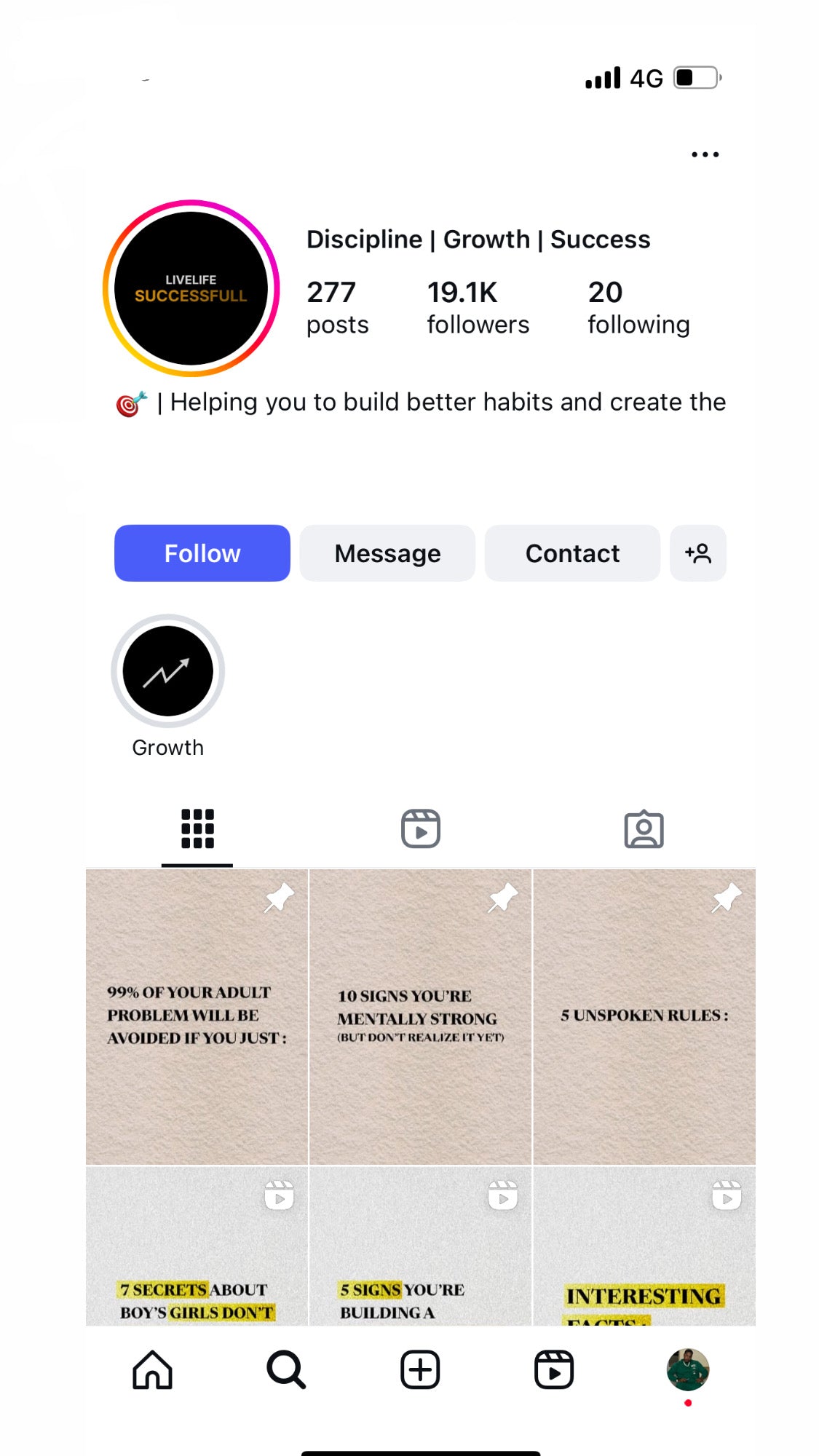 INSTAGRAM ACCOUNT 19.1K for sale