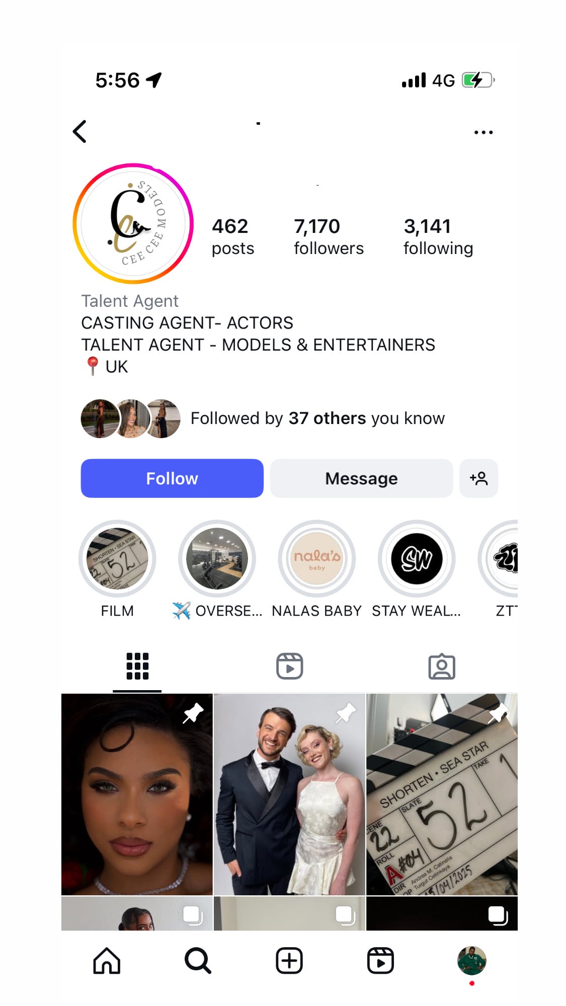 INSTAGRAM PAGE 7K FOLLOWERS FOR SALE
